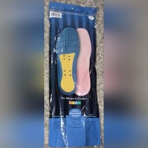 NEW Dr Comfort Mens EVX  M12.0 M/W Heat Moldable Shoe Insoles Inserts